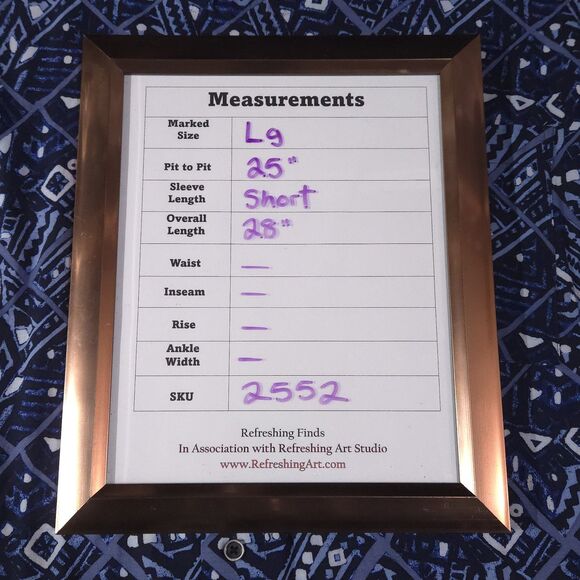 VTG Blue Geometric Hawaiian Shirt Mens Lg SOFT Natural Issue Short Sleeve Button - Picture 2 of 16